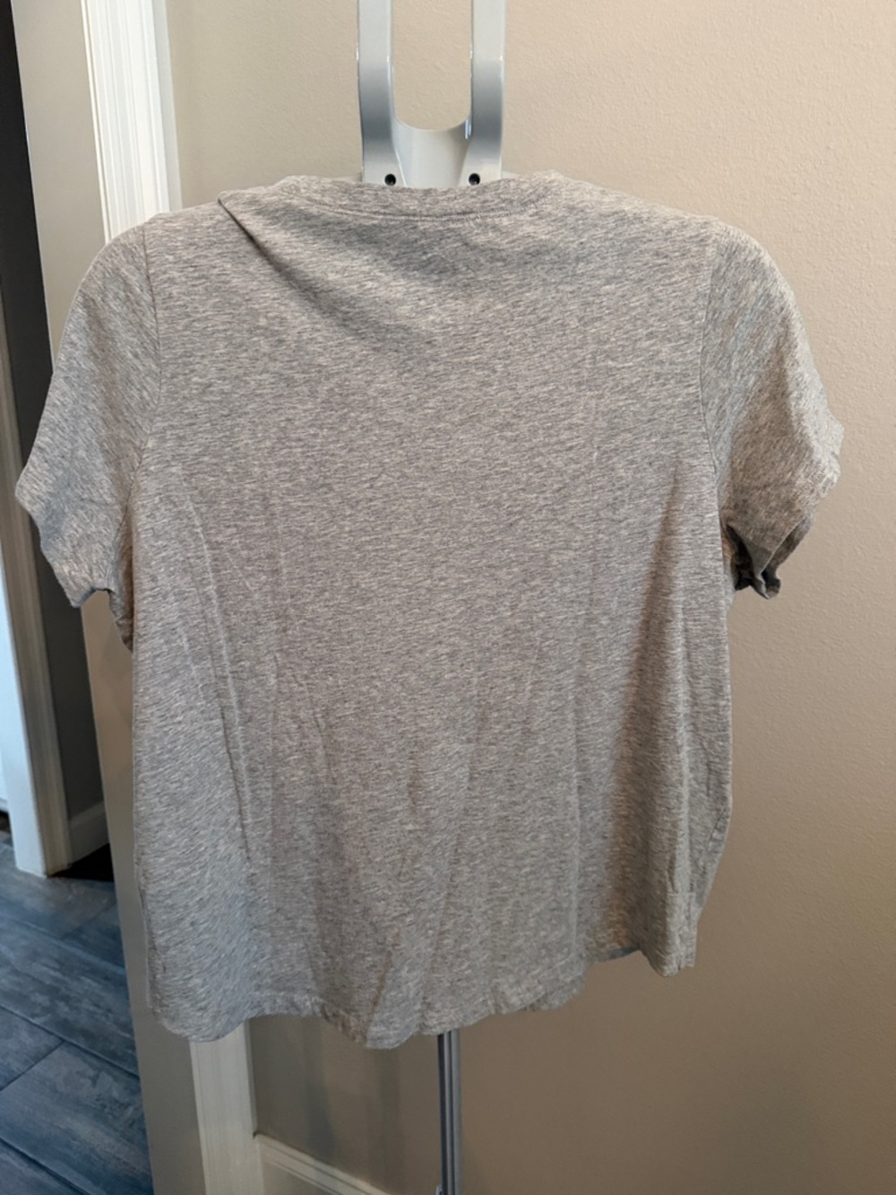Madewell Heather Gray Short Sleeve Crewneck Tee - Picture 4 of 8